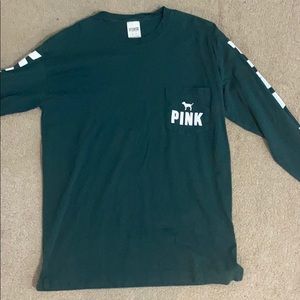 Pink long sleeve shirt